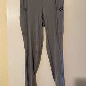 Kerrits Grey Ice Fil Riding Tights Medium